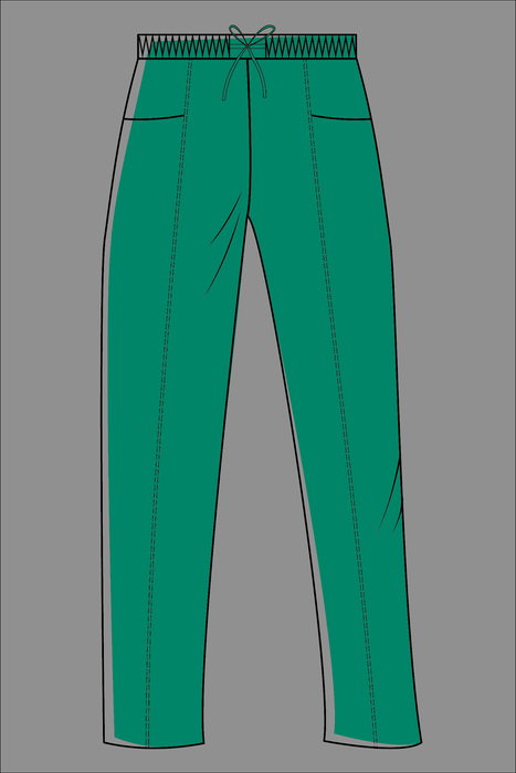Хірургічний костюм Латаття, темний аквамарин (056), 56