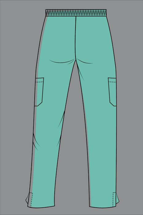 Хірургічний костюм Аляска стрейчевий, аквамарин (308), 38
