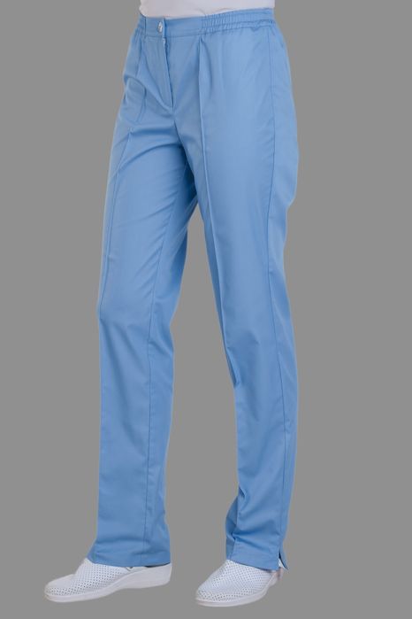 Голубые медицинские брюки со стрелками Ниагара, 58