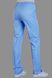 Голубые медицинские брюки со стрелками Ниагара, 66