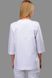 Стрейчевий медичний костюм Коліжанка, білий (301), 38