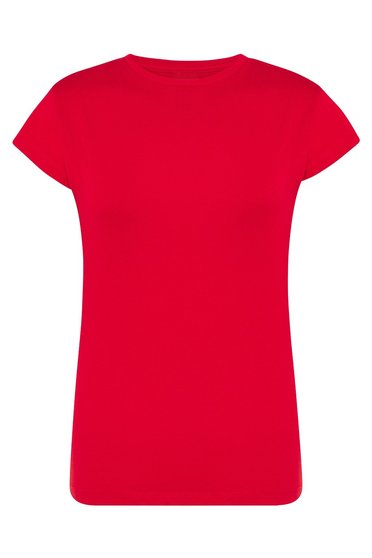 Жіноча медична футболка червона, S