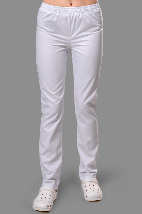 Хирургический костюм Медея, белый (301), 38, стрейчевая