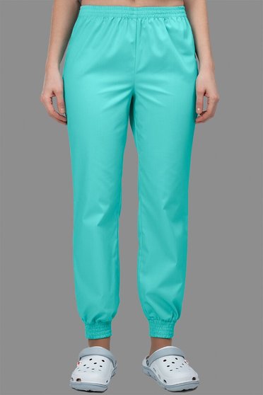 Женские медицинские брюки с манжетами Весна, 38