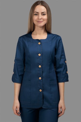 Медична блуза Індиго, синій (045), 38