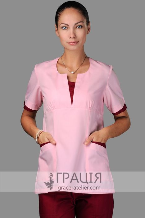 Хирургический костюм Ассоль, розовый (003), 52