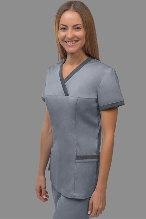 Хірургічний костюм Бріджит, сірий (306), 38
