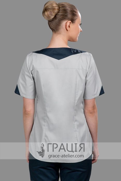Женский хирургический костюм Торонто, светло-серый (026), 56