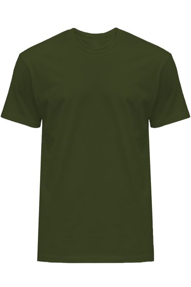 Медична футболка чоловіча темно-зелена, S