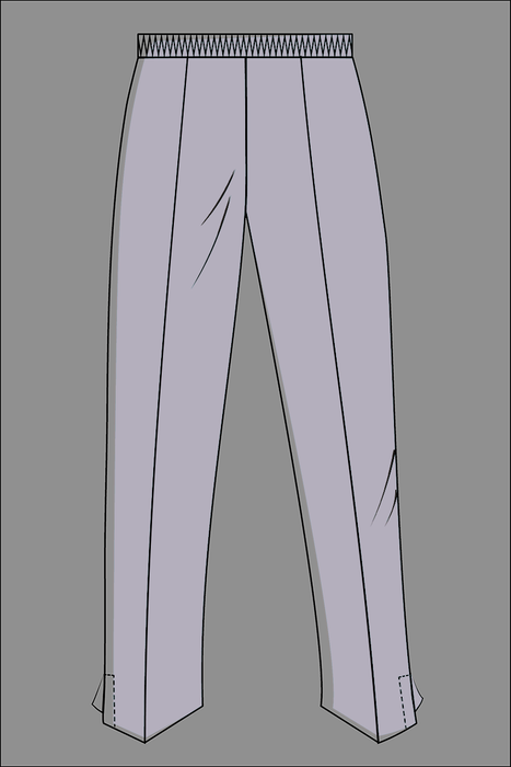 Медкостюм Клео с ассиметричной застёжкой на пуговицах, серый металлик (041), отделка розовый (003), 38