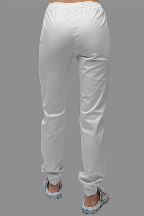 Хірургічний стрейчевий костюм Октавія, білий (301), 38