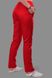 Стрейчевий медичний костюм Коліжанка, червоний (302), 38